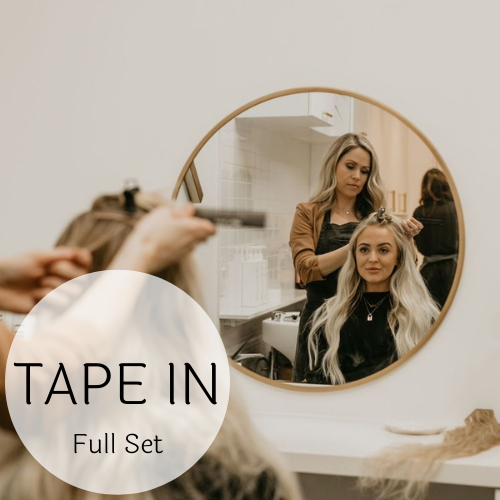 Tape in hair extensions - Full set